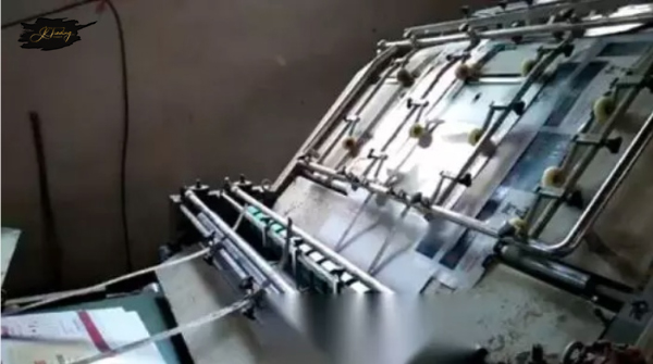 Semi Automatic Carton Paper Flute Laminating Corrugated Package Machine